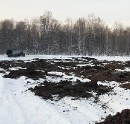 Хозяйства Томской области вывозят на поля органику